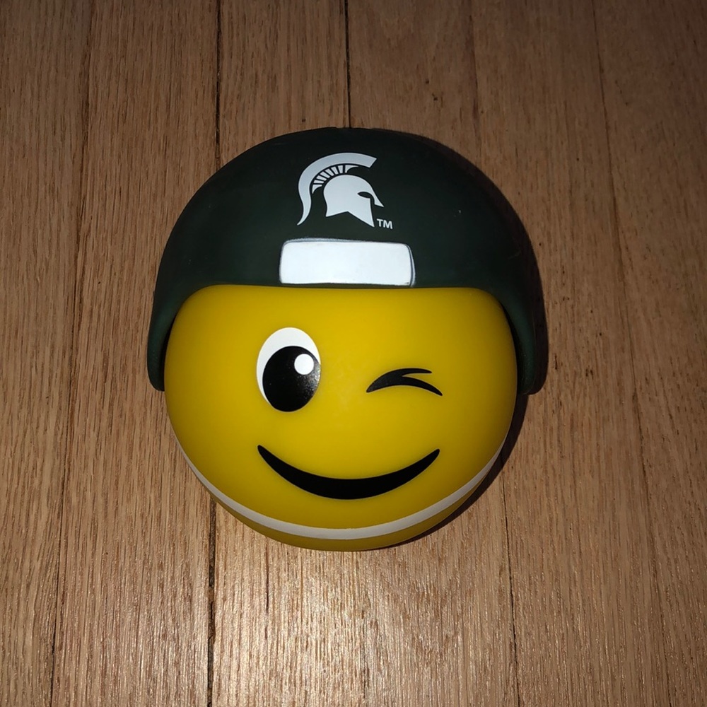 Spartan emoji piggy bank